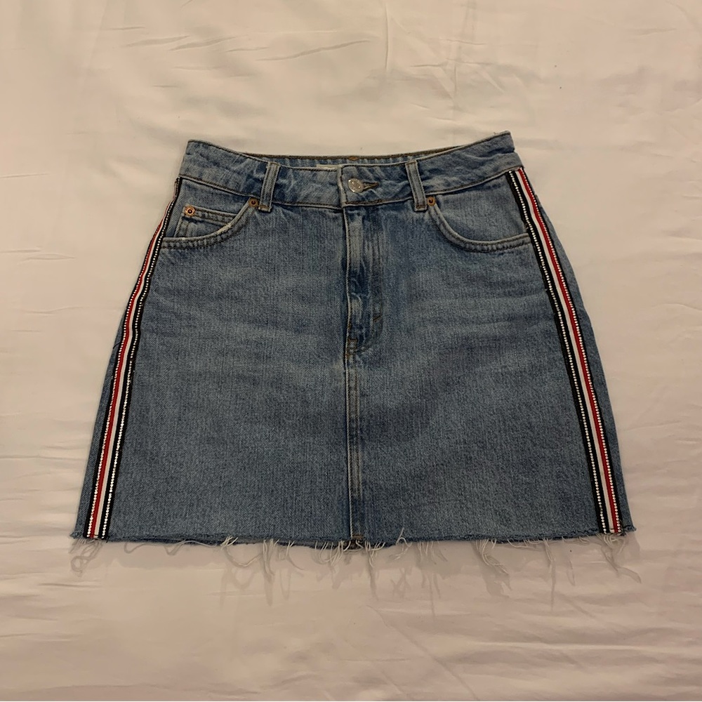 TopShop Denim Mini Skirt